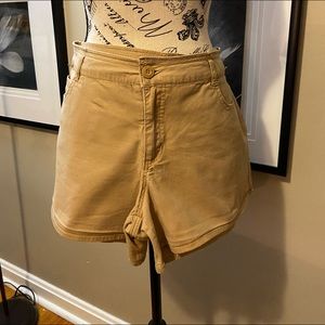 OP Khaki Hipster Shorts Size 17